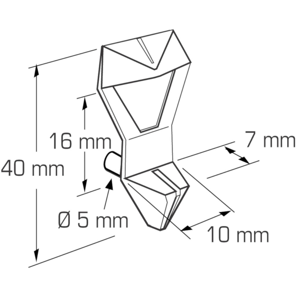 Locking Plastic Shelf Pin Richelieu Hardware