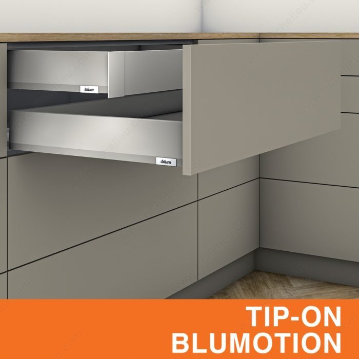 Merivobox Tip On Blumotion Caj N Interior Altura M Richelieu Hardware