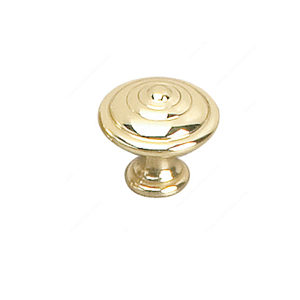 Traditional Brass Knob - 2449