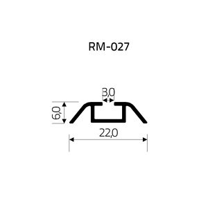 RM 027 Single Surface Floor Track