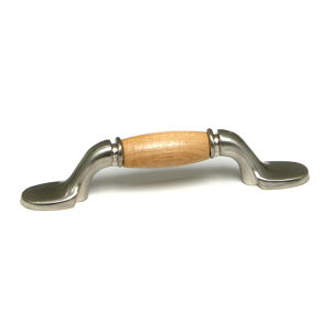 Traditional Wood and Metal Pull - 4121