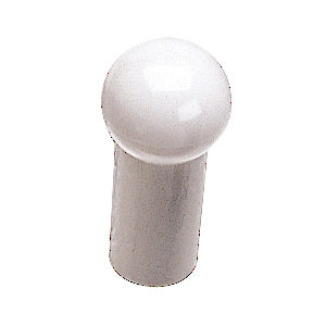 Manija tipo botón ecléctica, plástico - 4819