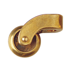Decorative Brass Caster