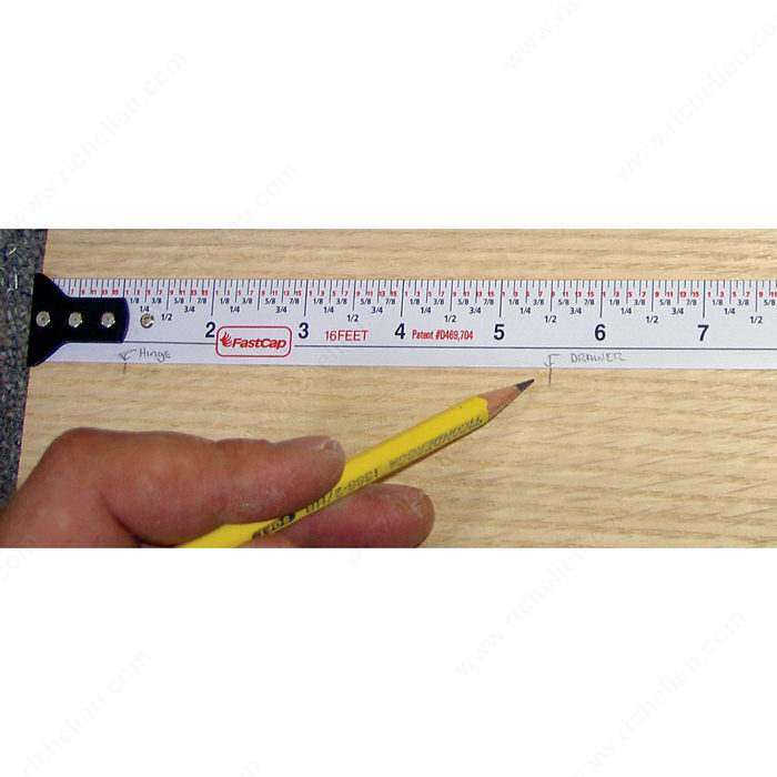 Story Pole/Standard ProCarpenter Flatback Flexible Tape Measure, - HANDYCT