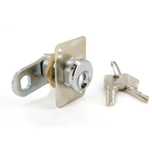 Cam Lock with Mounting Plate for Metal Panel up to 23 mm Thick