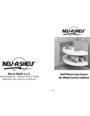 Bandeja giratoria tipo Pie-Cut Rev-A-Shelf de plástico - A granel -  Richelieu Hardware