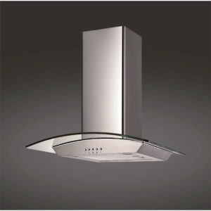 Glass and Stainless Steel Wall Hood