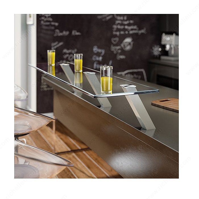 Adaptador de pata para mesa de vidrio - Richelieu Hardware