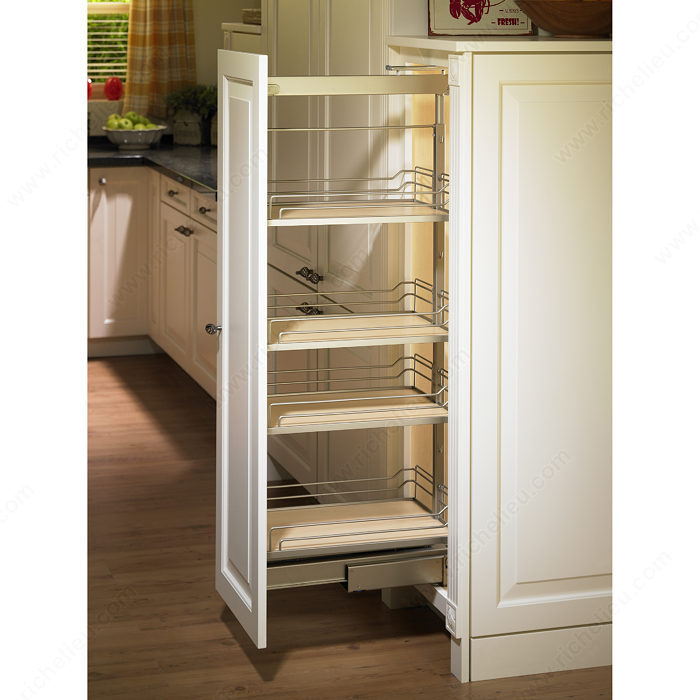  Wood Pantry Cabinet Pullout 8-1/2 x 22-1/4 x 47