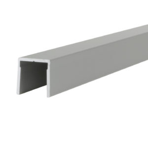Perfil frontal de aluminio, 3 m