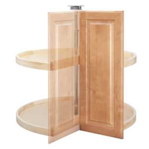 Rev-A-Shelf pie-Cut Wooden Tray Set