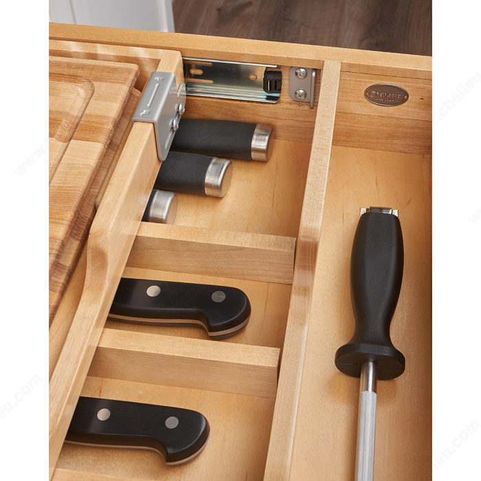 Rev-A-Shelf Combination Knife Holder/Cutting Board 4KCB-21