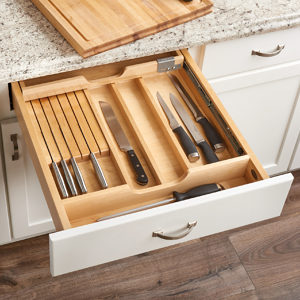 Rev-A-Shelf combination Knife and Cutting Board Drawer