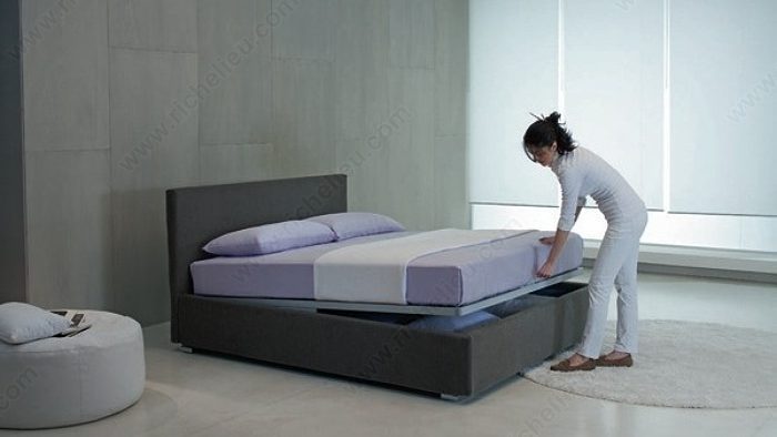 Bed with Storage Unit