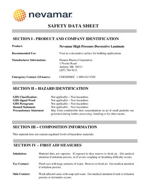 Safety Data sheet