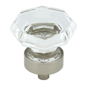Eclectic Acrylic and Metal Knob - 1008