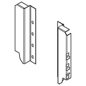 Cajones bajo fregadero con tubos - Altura C (192 mm) - Richelieu Hardware