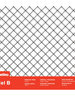 Richelieu 833234BORB Decorative Wire Mesh - Model A 