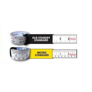 Reversible Improved Peel and Stick Tape Measure