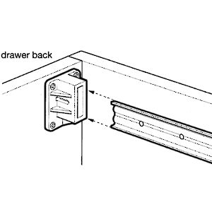 Partition Rail for File Drawer