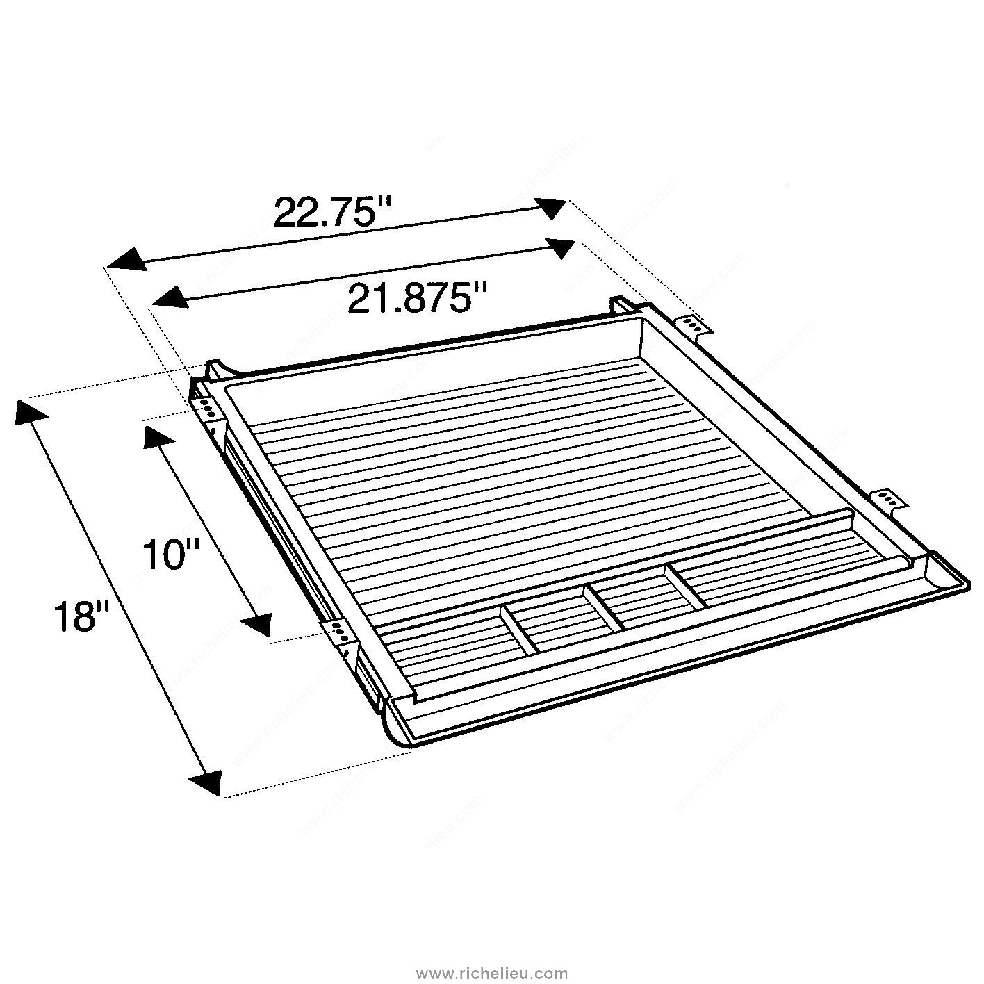 Richelieu 89320090 Mini Pencil Drawer