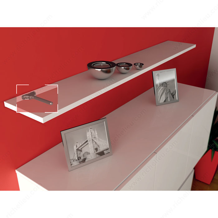 TRIADE MINI - Concealed Mounting Bracket for Wall Shelf - Richelieu Hardware