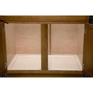 Rev-A-Shelf under sink cabinet protection tray