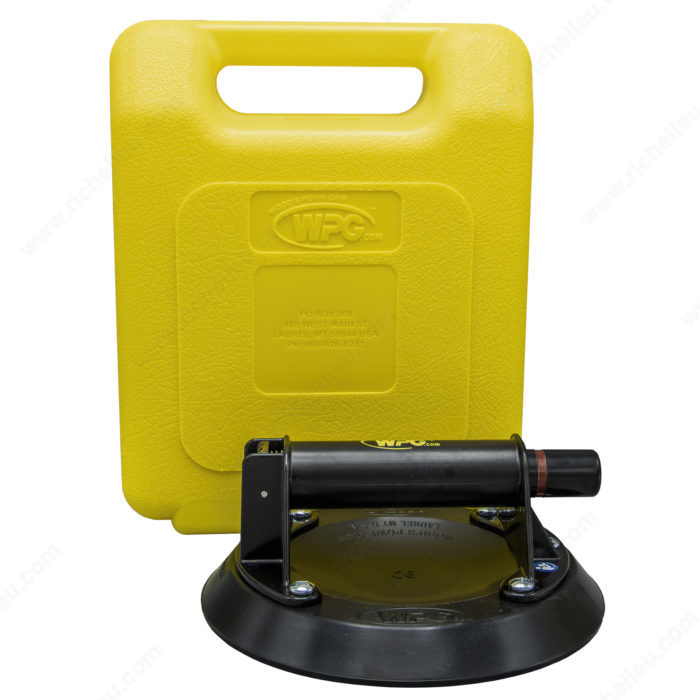 Jinveno 8 Pouces Pompe à Air Vide Ventouses ABS Pompes à Air Ventouse avec  Poignée en Plastique Portable pour Granit Carrelage Verre Levage Manuel