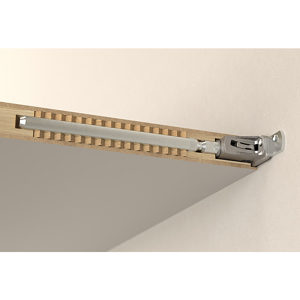 TRIADE XXL - Soporte de montaje oculto para estante de pared para paneles  tipo panal - Richelieu Hardware