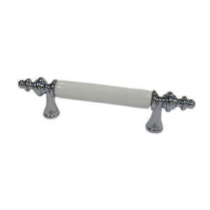 Traditional Ceramic and Metal Pull - 4527