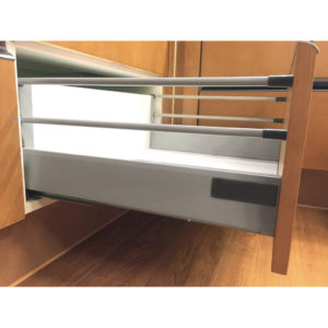 Standard 908 Drawer Sets with 199 mm (7 26/32") Height and Two Gallery Rods