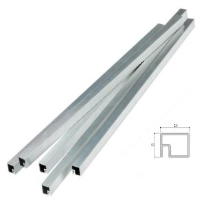 Cut-to-Size Aluminium Profile - 3 m (9.8 ft)