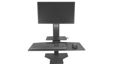 Sit2Stand - Single Monitor/Black