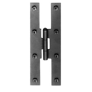 Rustic Hinge in Forged Iron - 0919