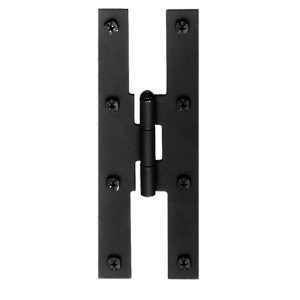 Rustic Hinge in Forged Iron - 0918