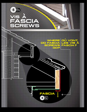 Fascia screws