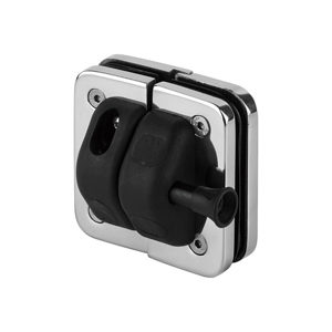180° Glass-to-Glass Magnetic Safety Gate Latch