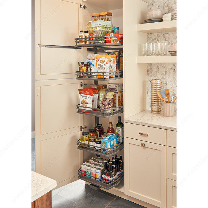 Installing Sliding Shelves in a Pantry - Southern Hospitality