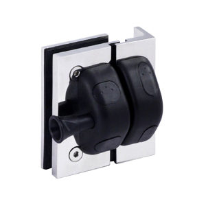90° Square Post-to-Glass Pool Gate Latch