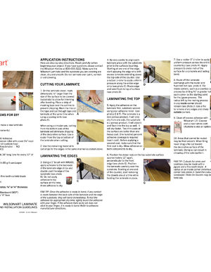 Guía de fabricación DIY de encimeras con laminados Wilsonart
