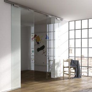 Sistema deslizante Vetro 40 de Terno Scorrevoli para puertas de vidrio - Cierre suave: Sí