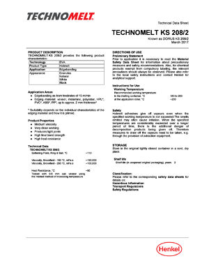 Technical Datasheet