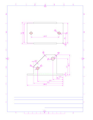 Dibujo técnico - Soporte metálico página 2