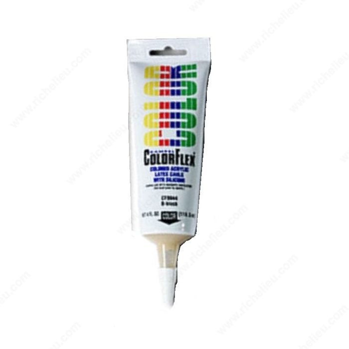Calfeutrant au latex acrylique avec silicone ColorFlex en couleur  personnalisée - Poids: 10.5 oz - Quincaillerie Richelieu