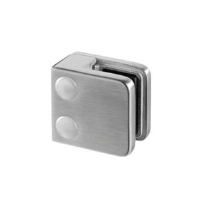 Square Glass Clamp - Flat Post Mount - Model 621