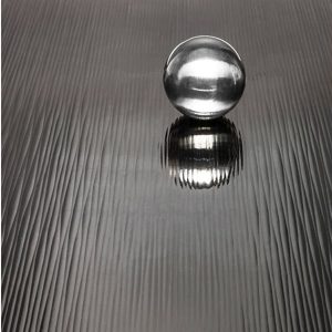 Metálica decorativa - Aluminio color negro ahumado texturizado A216 PTK