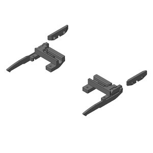 Pullout Shelf Lock for MOVENTO and TANDEM