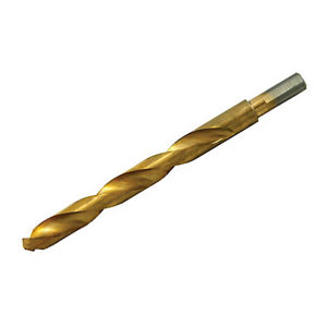 Titanium Nitride Coated Drill Bit with Reduced Shank
