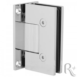 Riveo Plus Glass-to-Wall Hinge with Full Backplate