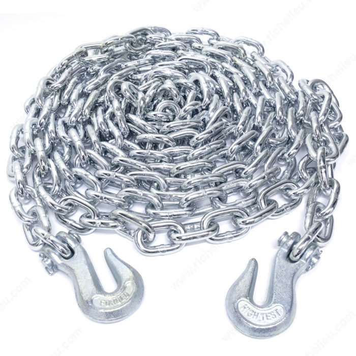 Mibro 427490 Tow Chain Grade 43 Zinc 3/8 in. x 20 ft.